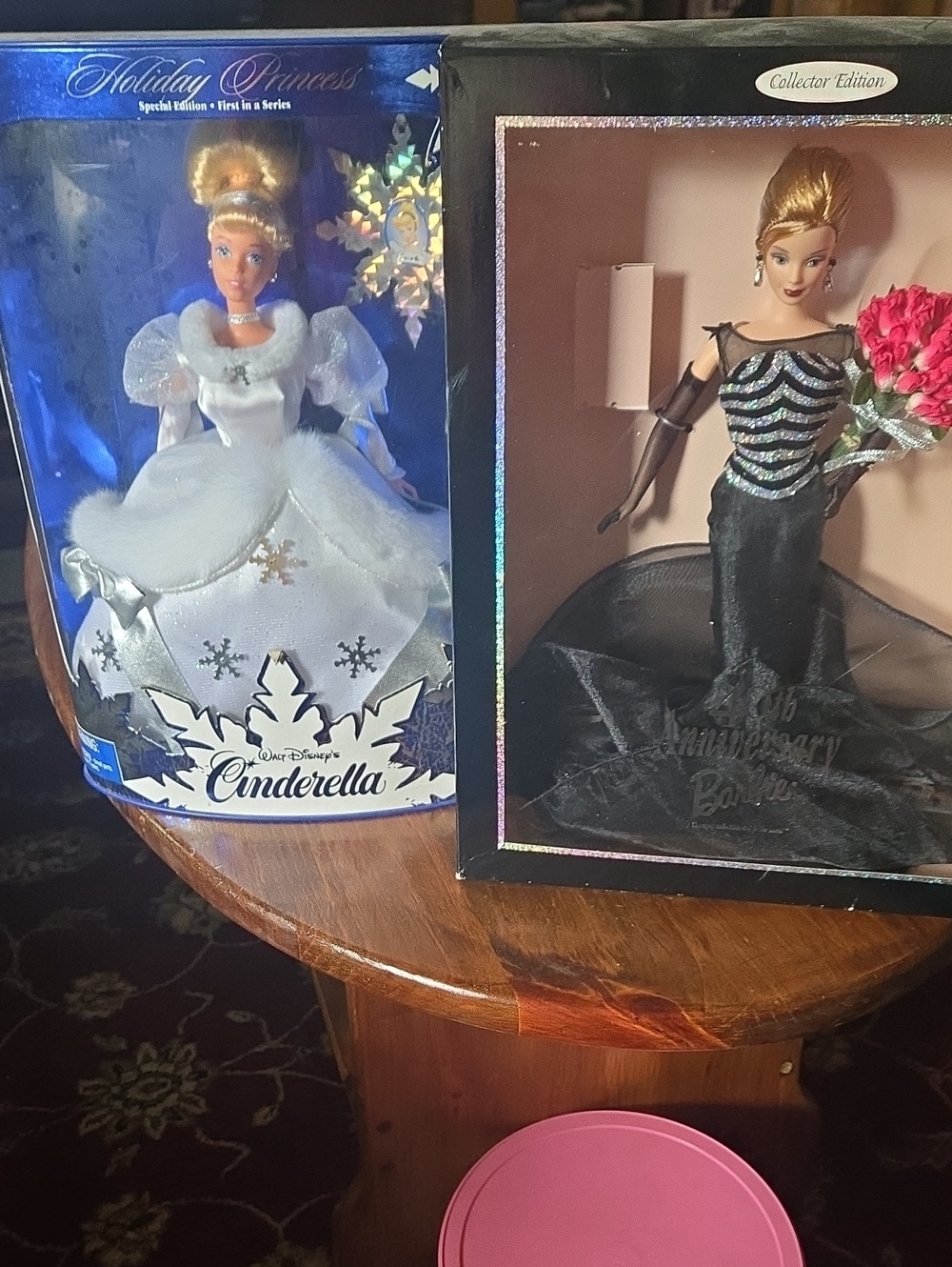 Cinderella Holiday Princess & Black Gown Collector Dolls